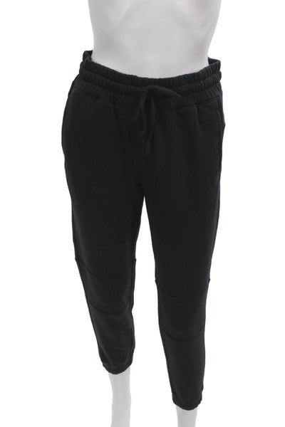 Greyson Mens Black Jogger Pants Drawstring 60% Cotton Athleisure Size XS