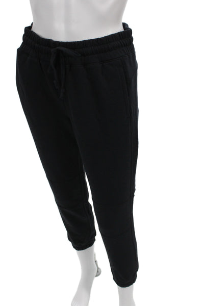 Greyson Mens Black Jogger Pants Drawstring 60% Cotton Athleisure Size XS