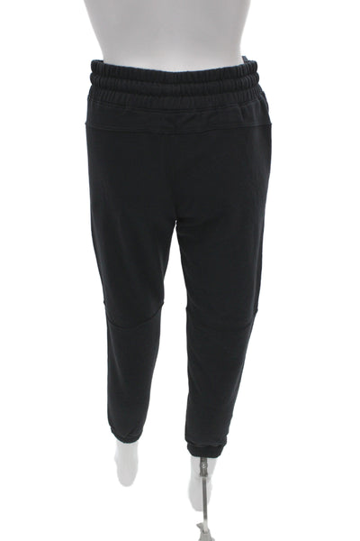 Greyson Mens Black Jogger Pants Drawstring 60% Cotton Athleisure Size XS