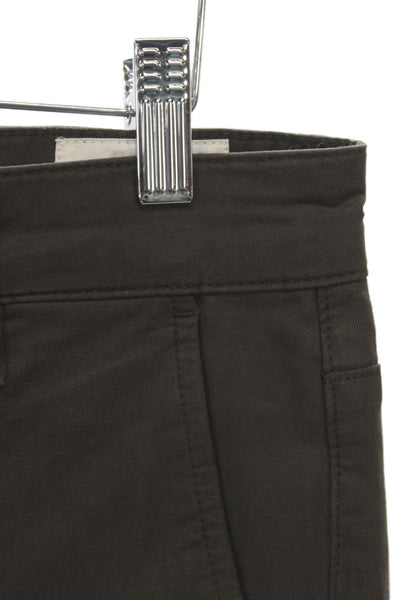Rag & Bone Mens Chino Pants Brown Button 97% Cotton Size 28