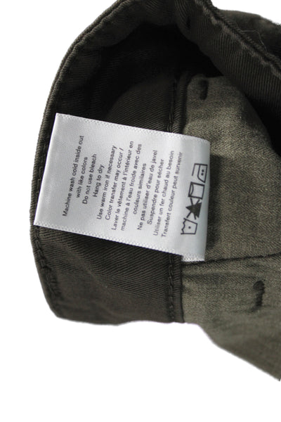 Rag & Bone Mens Chino Pants Brown Button 97% Cotton Size 28