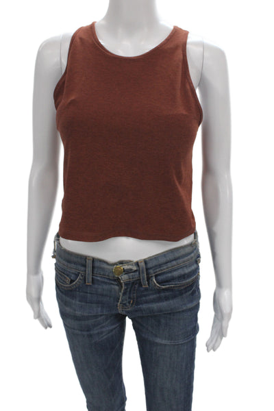 Vuori Womens Pullover Sports Bra Brown Size Extra Large