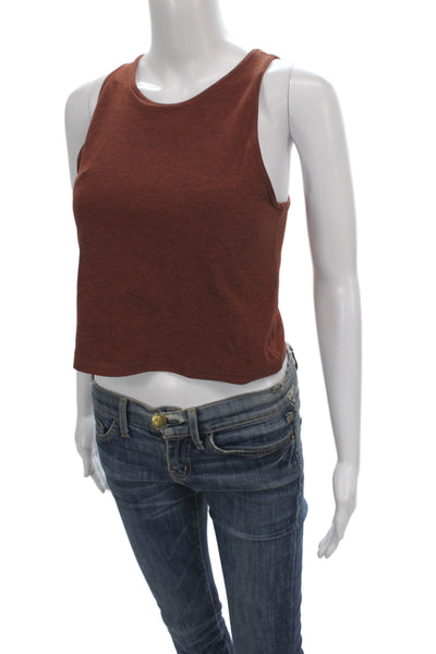 Vuori Womens Pullover Sports Bra Brown Size Extra Large