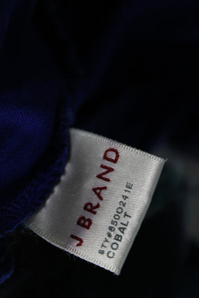 J Brand for Intermix Womens Ankle Jeans Blue Mid Rise Zip Size 24