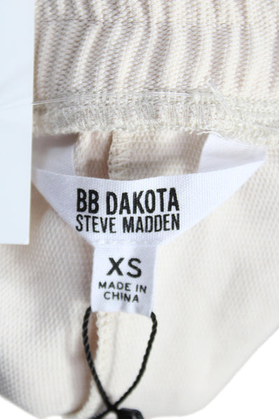 BB Dakota x Steve Madden Womens Jogger Pants Beige Size XS