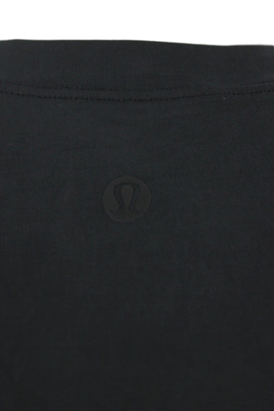Lululemon Women Jersey Tank Black Modal Crewneck Athleisure Size 6