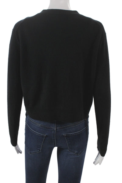 J Crew Women Cashmere V-Neck Button Solid Sweater Set Size XS