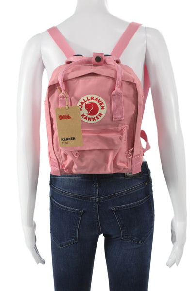 Fjall Raven Women's Kanken Adjustable Straps Top Handle Backpack Pink