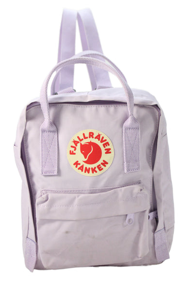 Fjall Raven Women's Kanken Adjustable Straps Top Handle Backpack Purple