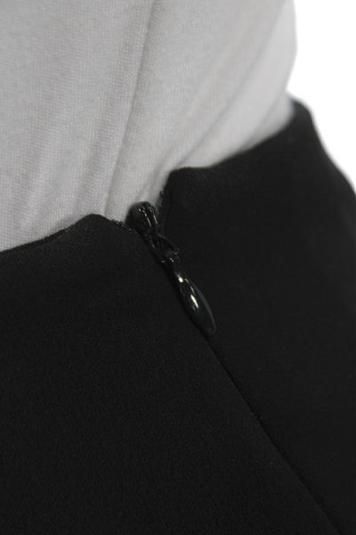 Zara Trafaluc Women Mini Skirt Black Zip Solid Polyester Size XS