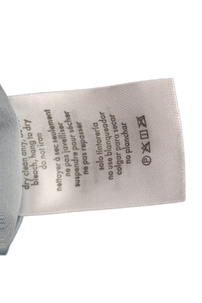 We Wore What Women Hot Pants Blue Polyurethane Button Size 25