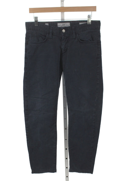 Shaft Teens Chino Pants Black High Rise 98% Cotton Inseam 26 Size 16