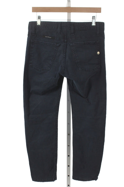 Shaft Teens Chino Pants Black High Rise 98% Cotton Inseam 26 Size 16