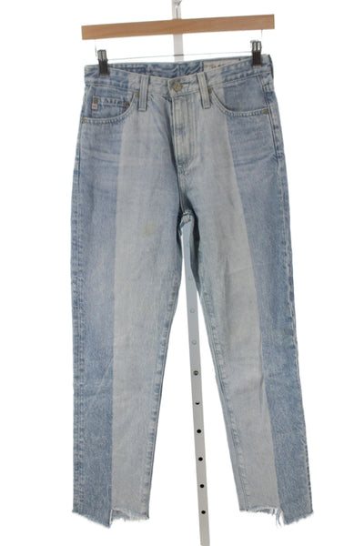 J Crew Mens Straight Brown Cotton Jeans Button Fly Size 31