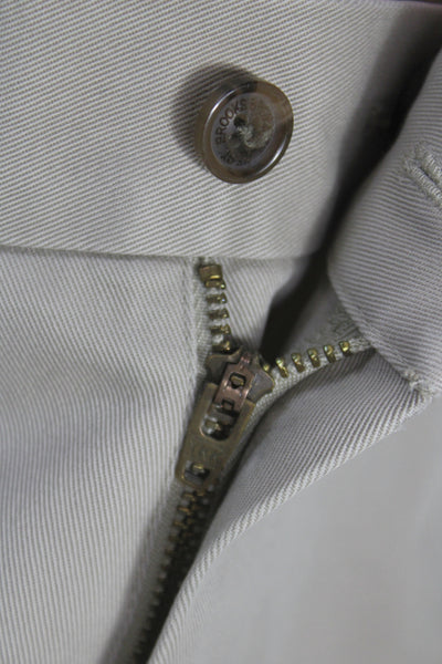 Brooks Brothers Mens Beige Chino Pants Size 31