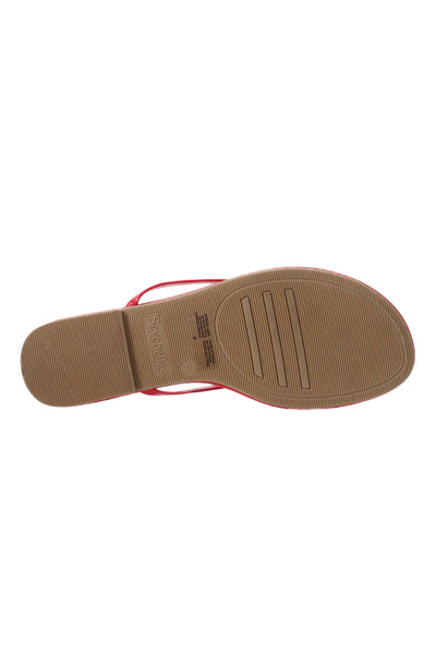 Seychelles Womens Leather Knotted Bow T Strap Sandals Pink Size 8