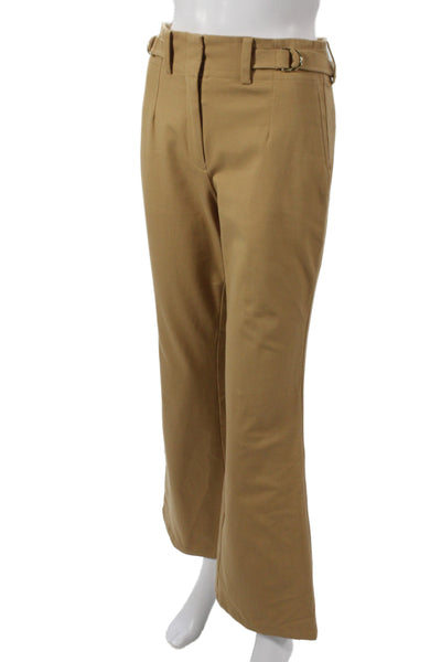 Derek Lam 10 Crosby Women Dress Pants Beige Solid Hook & Eye Inseam 30 Size 2