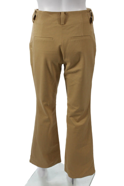 Derek Lam 10 Crosby Women Dress Pants Beige Solid Hook & Eye Inseam 30 Size 2