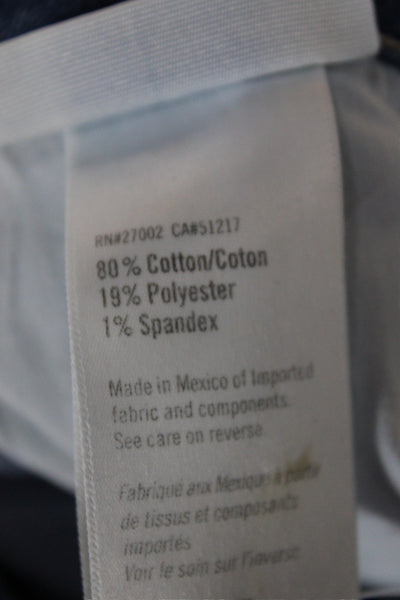 Paige Womens Flared Jeans Blue High Rise Cotton 30 Inseam Size 28