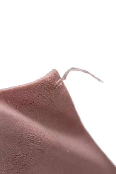 NBD Womens Mini V-Neck Sleeveless Pink Tie Cocktail Dress Size S
