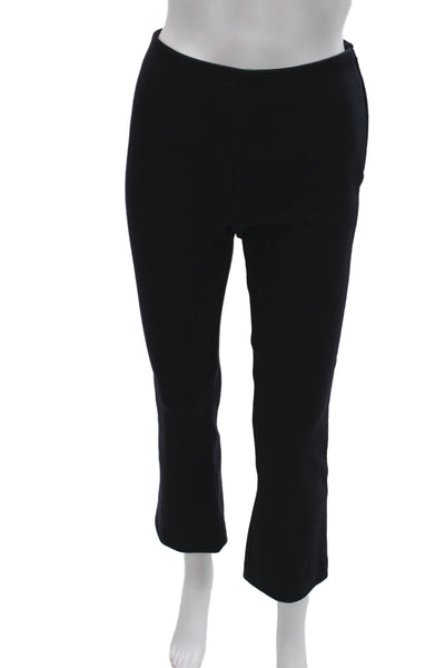 Zara Womens Ankle Pants Black Wool Zip Size 26