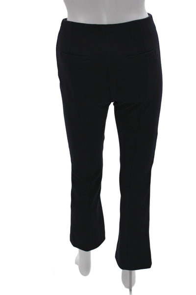 Zara Womens Ankle Pants Black Wool Zip Size 26