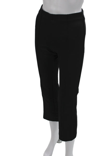 BR Womens Cropped Pull On Black Pants Petite Size XS