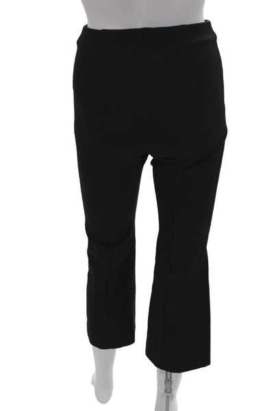 BR Womens Cropped Pull On Black Pants Petite Size XS