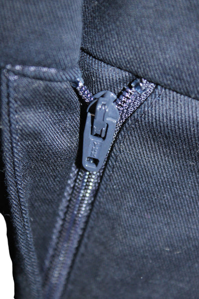 Banana Republic Womens Cropped Black Pants Size 2 Petite