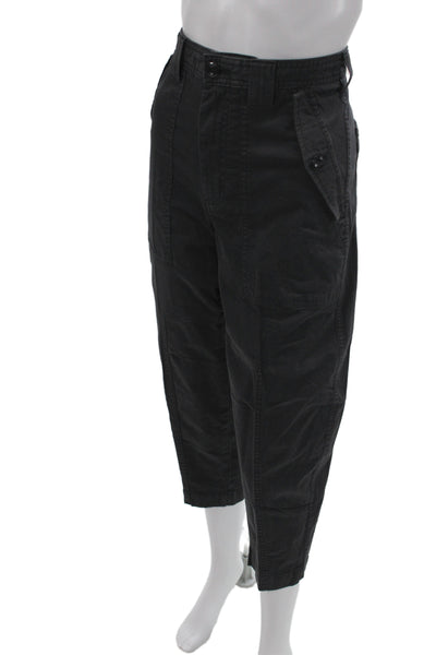 Banana Republic Women Cargo Pants Black Petite Size 2