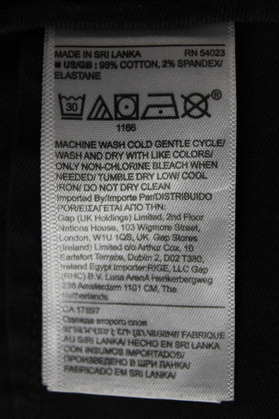 Banana Republic Women Cargo Pants Black Petite Size 2