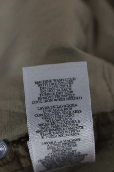 Rails Mens Chino Pants Brown 97% Cotton Button Fly Size 32