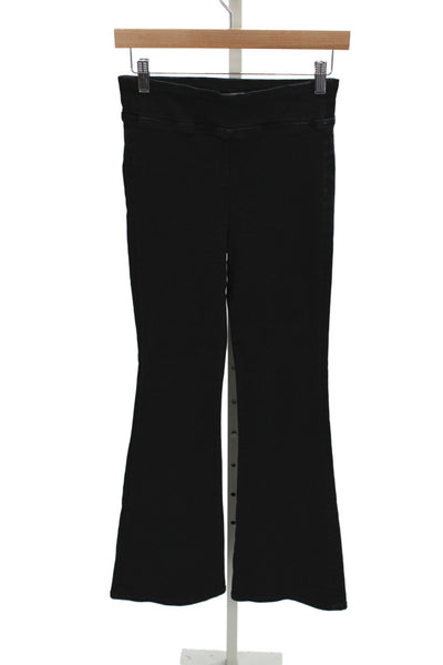 Frame Womens Mid Rise Flared Jeans Black Size 1