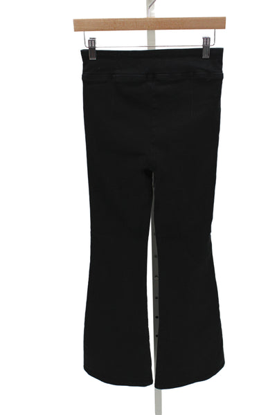 Frame Womens Mid Rise Flared Jeans Black Size 1