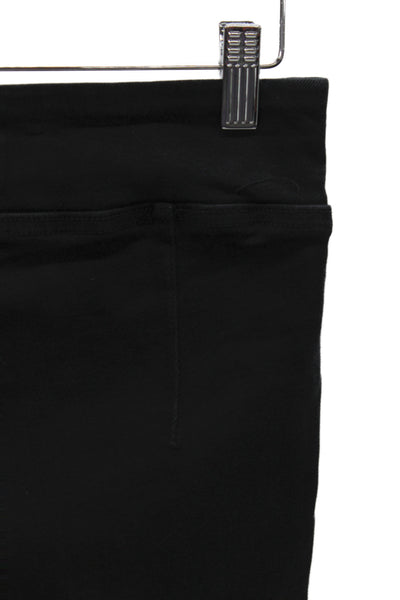 Frame Womens Mid Rise Flared Jeans Black Size 1