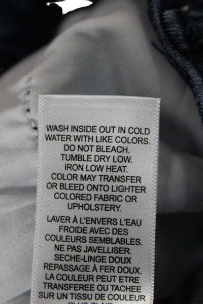 Frame Womens Flared High Waist Blue Cotton Blend Jeans Size 1