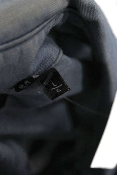 Theory Men's Long Sleeves Button Down Champbray Shirt Size L