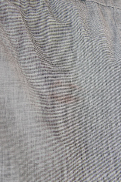 Rag & Bone Men's Long Sleeves Button Down Casual Shirt Gray Size 16