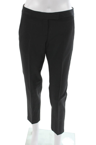 Theory Womens Black Wool Dress Pants Size 2