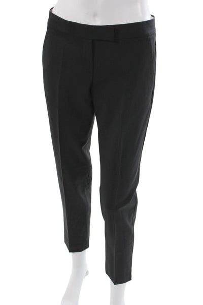 Theory Womens Black Wool Dress Pants Size 2