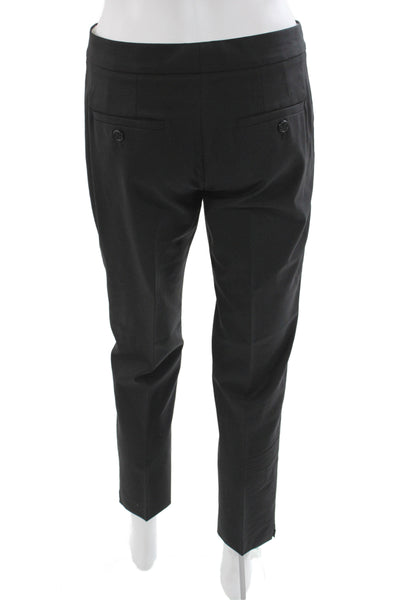 Theory Womens Black Wool Dress Pants Size 2