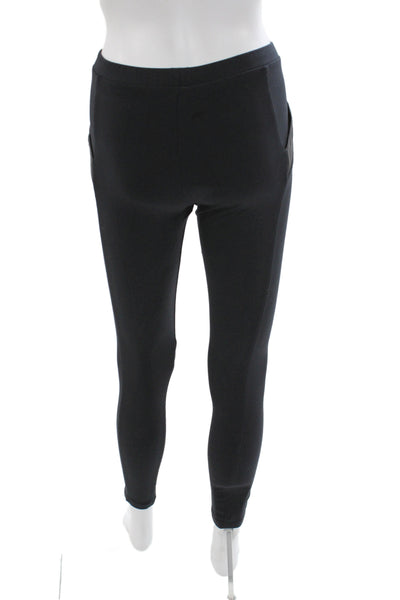 David Lerner Women Ankle Leggings Black Athleisure Size M
