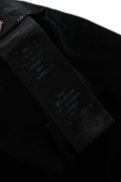 David Lerner Women Ankle Leggings Black Athleisure Size M