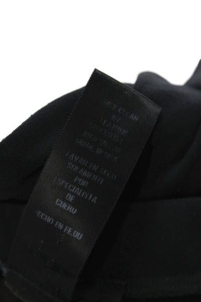 David Lerner Women Ankle Leggings Black Athleisure Size M