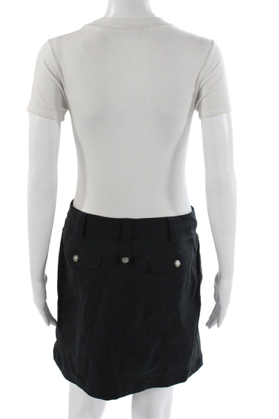 Athleta Women Athletic Black Skort Short Size 4