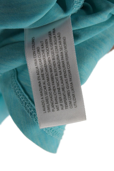 Lija Women Athletic Athleisure Blue Flecked Polyester Short Skort Size S