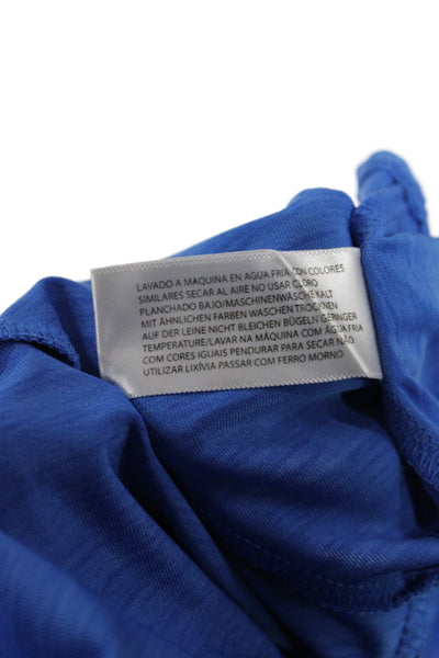 Lija Womens Athletic Blue Petite Skort Pull On Short Polyester Size S