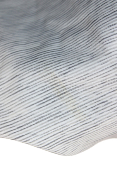 Lululemon Womens Heathered Gray Striped Jogger Pants Drawstring Size 4