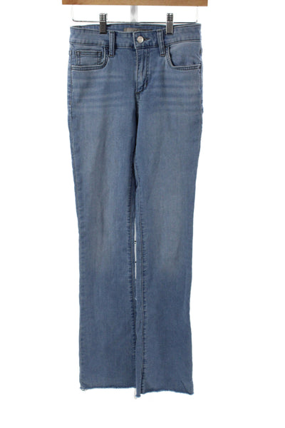 Joes Womens Bootcut Jeans Blue Cotton Mid Rise Inseam 34 Size 25