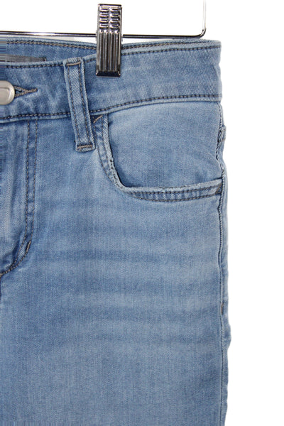 Joes Womens Bootcut Jeans Blue Cotton Mid Rise Inseam 34 Size 25